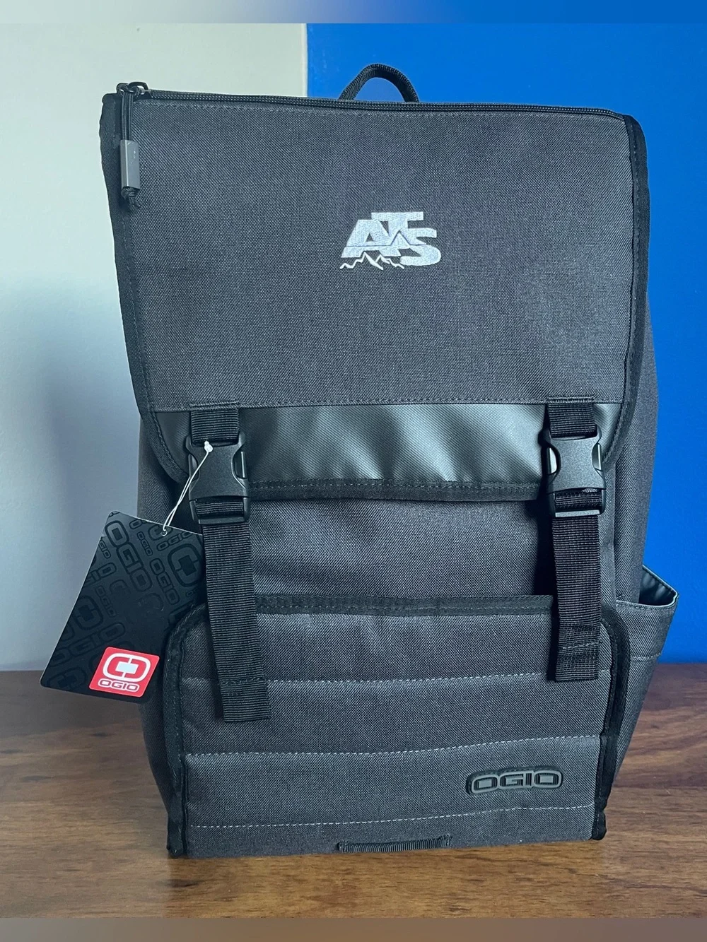 OGIO Black Men's Roll-Top Backpack “Apex Rucksack”